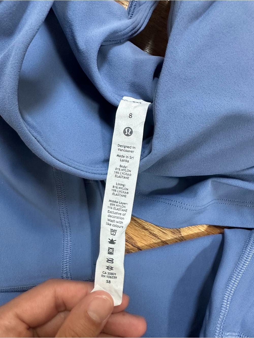 NEW Lululemon set of Water Drop Blue - Align Tank, Align Short, Unlimit Tight 8 - Picture 5 of 5